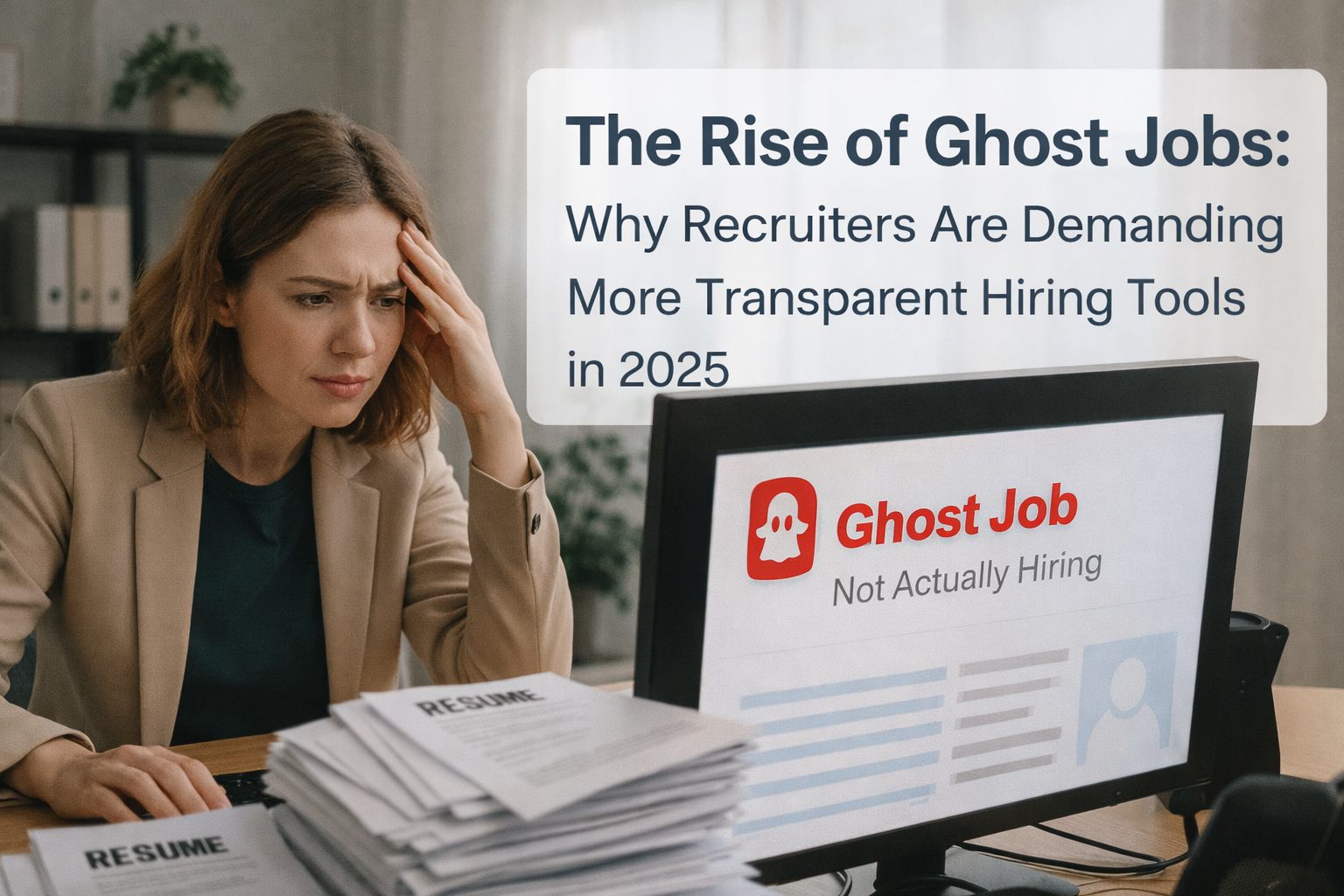 The Rise of Ghost Jobs: Why Recruiters Are Demanding More Transparent Hiring Tools in 2025